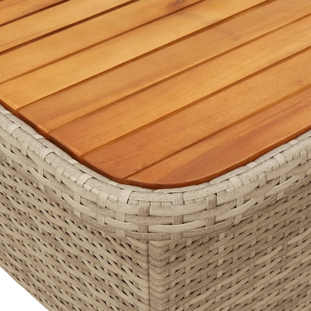 vidaXL Set canapele de grădină cu perne, 2 piese, bej, poliratan vidaXL Set canapele de grădină cu perne, 2 piese, bej, poliratan