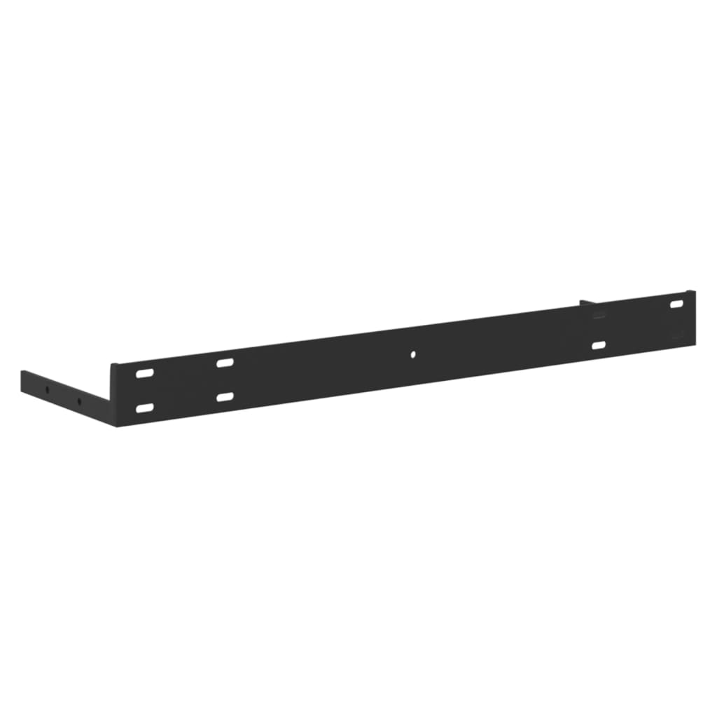 vidaXL Rafturi perete suspendate 2 buc. alb/stejar 50x23x3,8cm MDF vidaXL Rafturi perete suspendate 2 buc. alb/stejar 50x23x3,8cm MDF