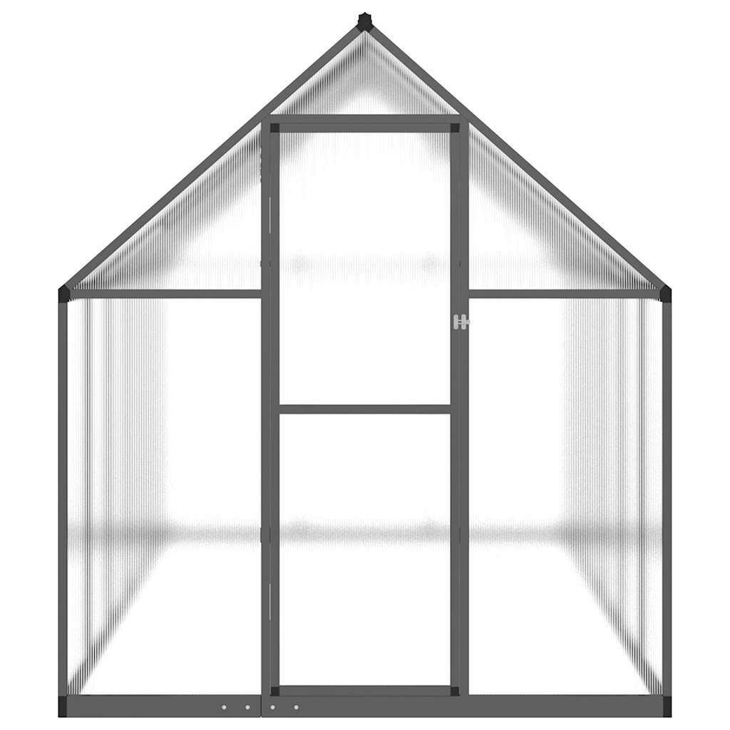 vidaXL Sere cu cadru de bază, antracit, 334x169x195 cm, aluminiu