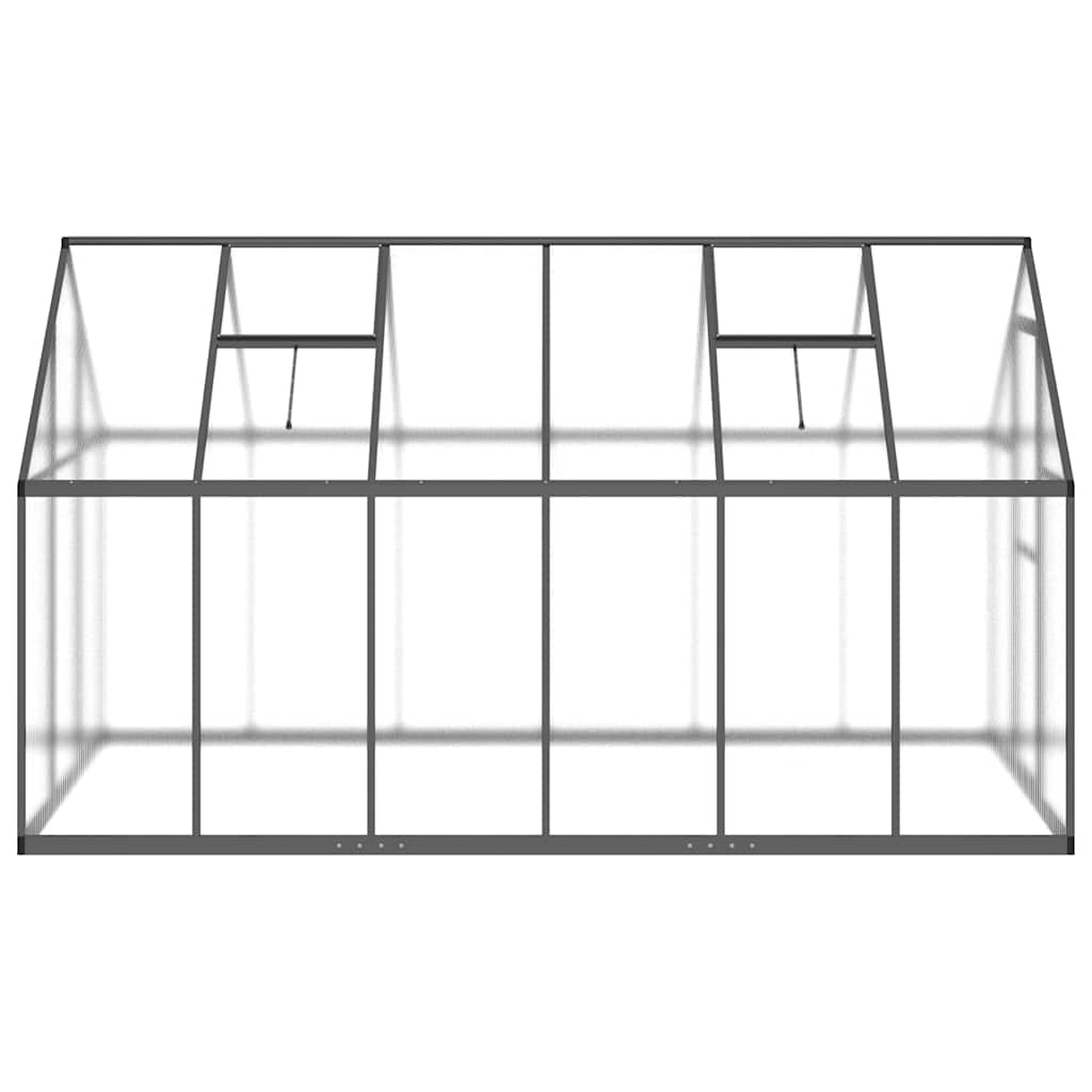 vidaXL Sere cu cadru de bază, antracit, 334x169x195 cm, aluminiu