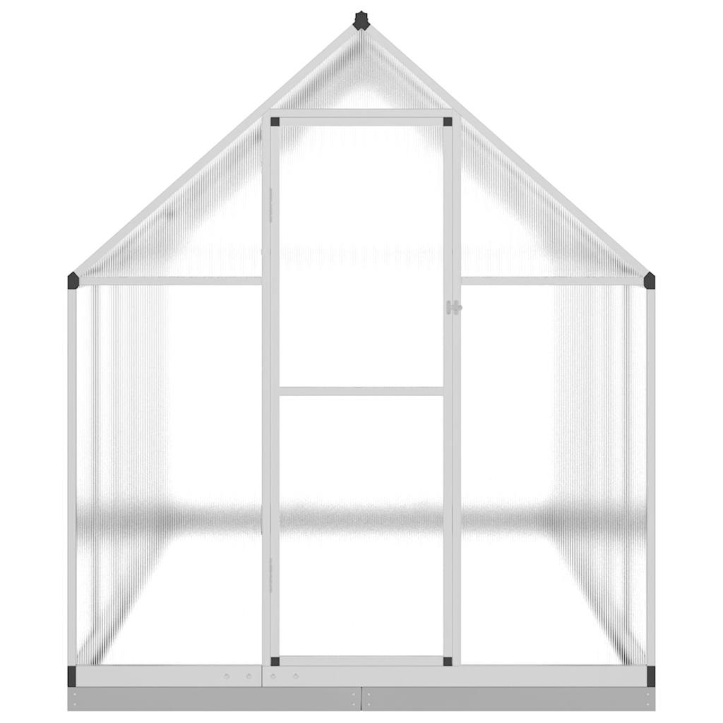 vidaXL Sere cu cadru de bază, argintiu, 334x169x202 cm, aluminiu vidaXL Sere cu cadru de bază, argintiu, 334x169x202 cm, aluminiu