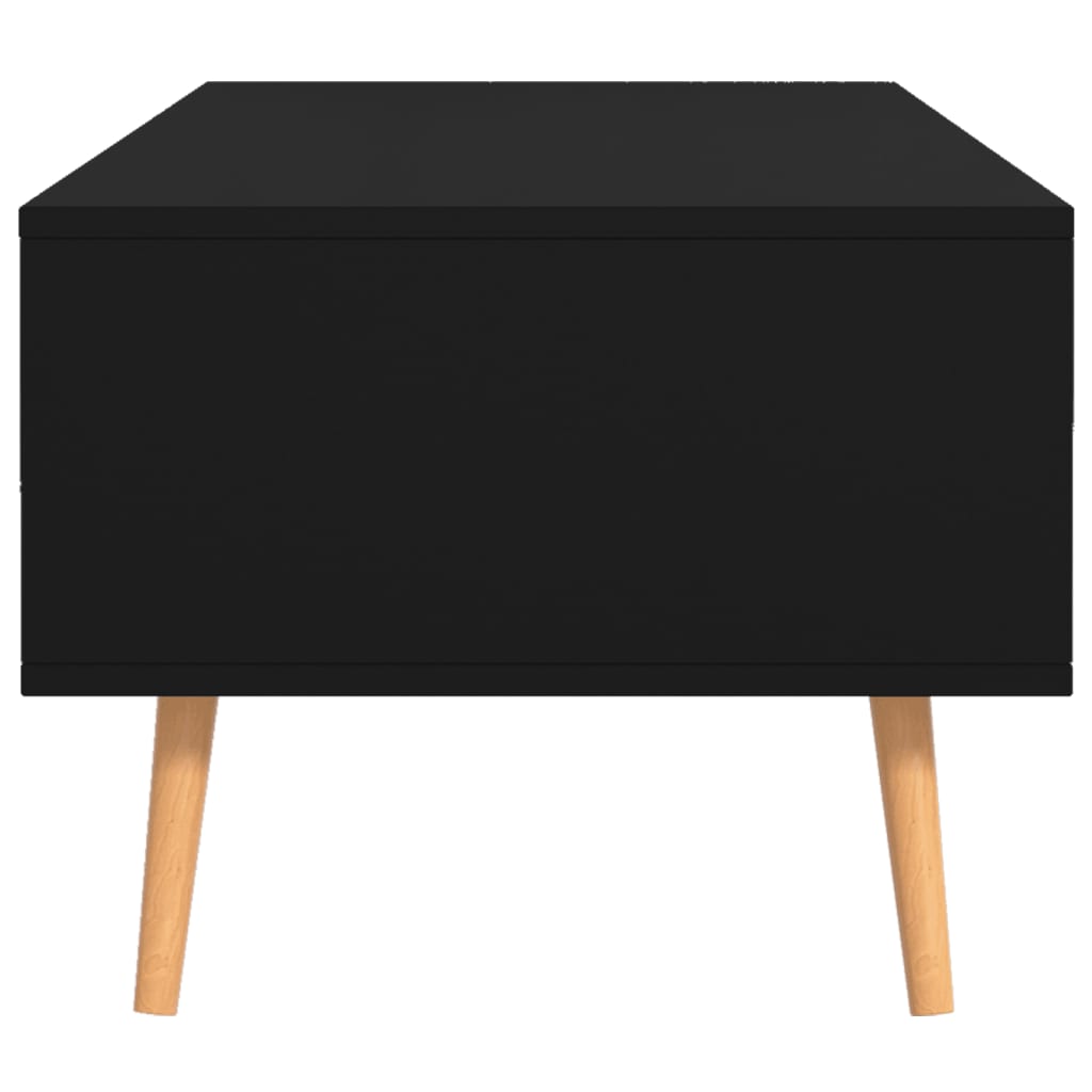 vidaXL Măsuță de cafea, negru, 100x49,5x43 cm, lemn prelucrat vidaXL Măsuță de cafea, negru, 100x49,5x43 cm, lemn prelucrat