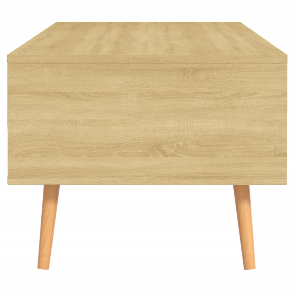vidaXL Măsuță de cafea, stejar sonoma, 100x49,5x43 cm, lemn prelucrat vidaXL Măsuță de cafea, stejar sonoma, 100x49,5x43 cm, lemn prelucrat