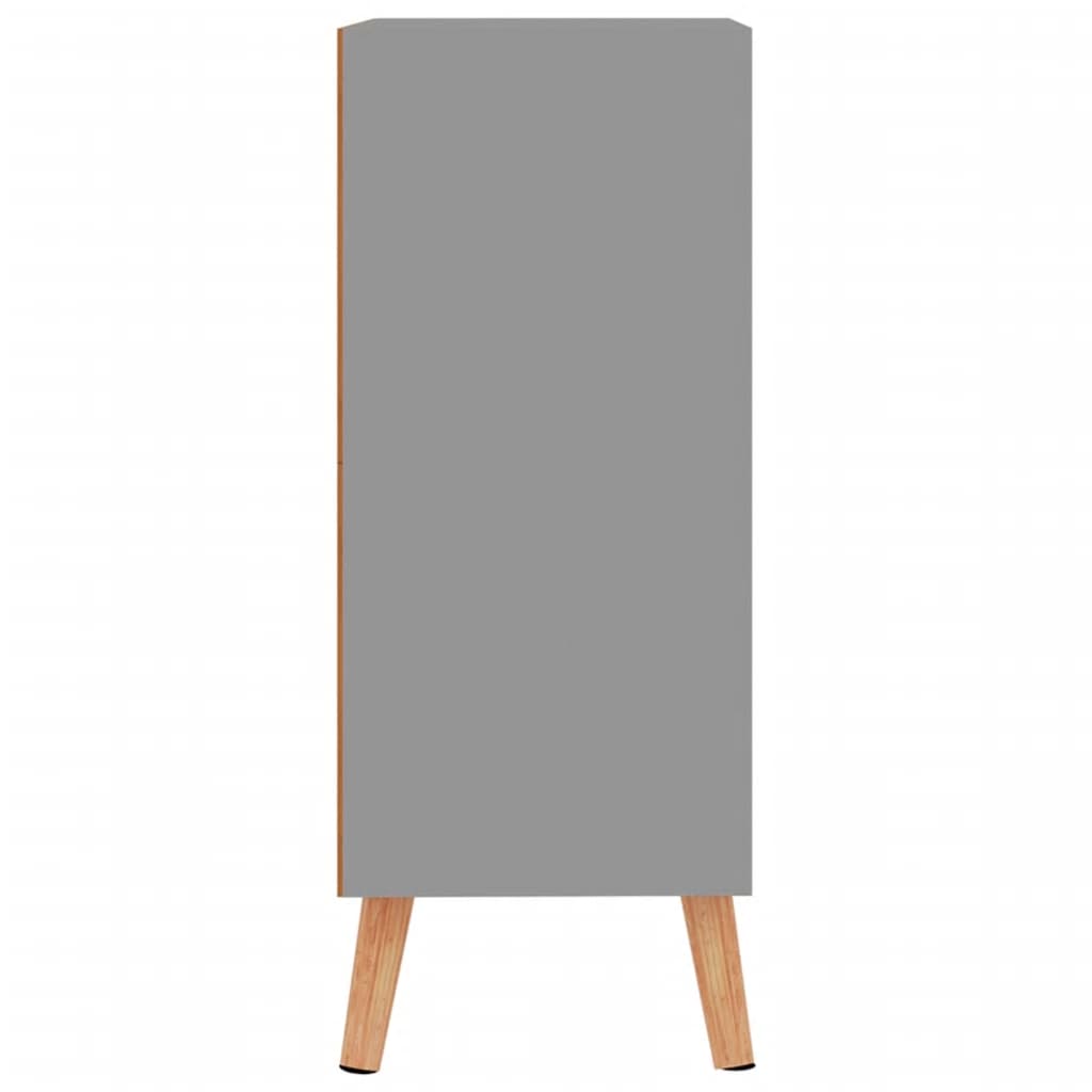 vidaXL Servantă, gri, 60x30x72 cm, lemn prelucrat