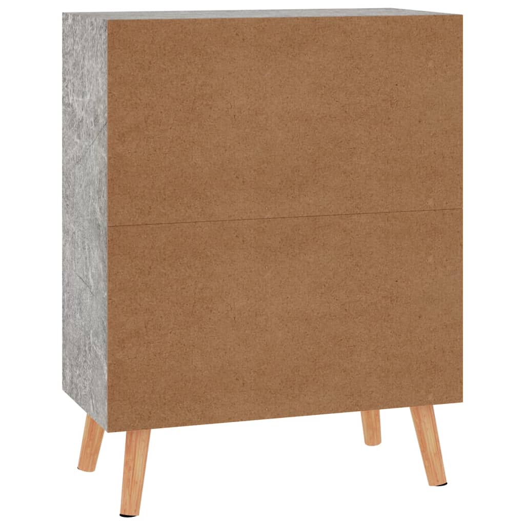 vidaXL Servantă, gri beton, 60x30x72 cm, lemn prelucrat vidaXL Servantă, gri beton, 60x30x72 cm, lemn prelucrat