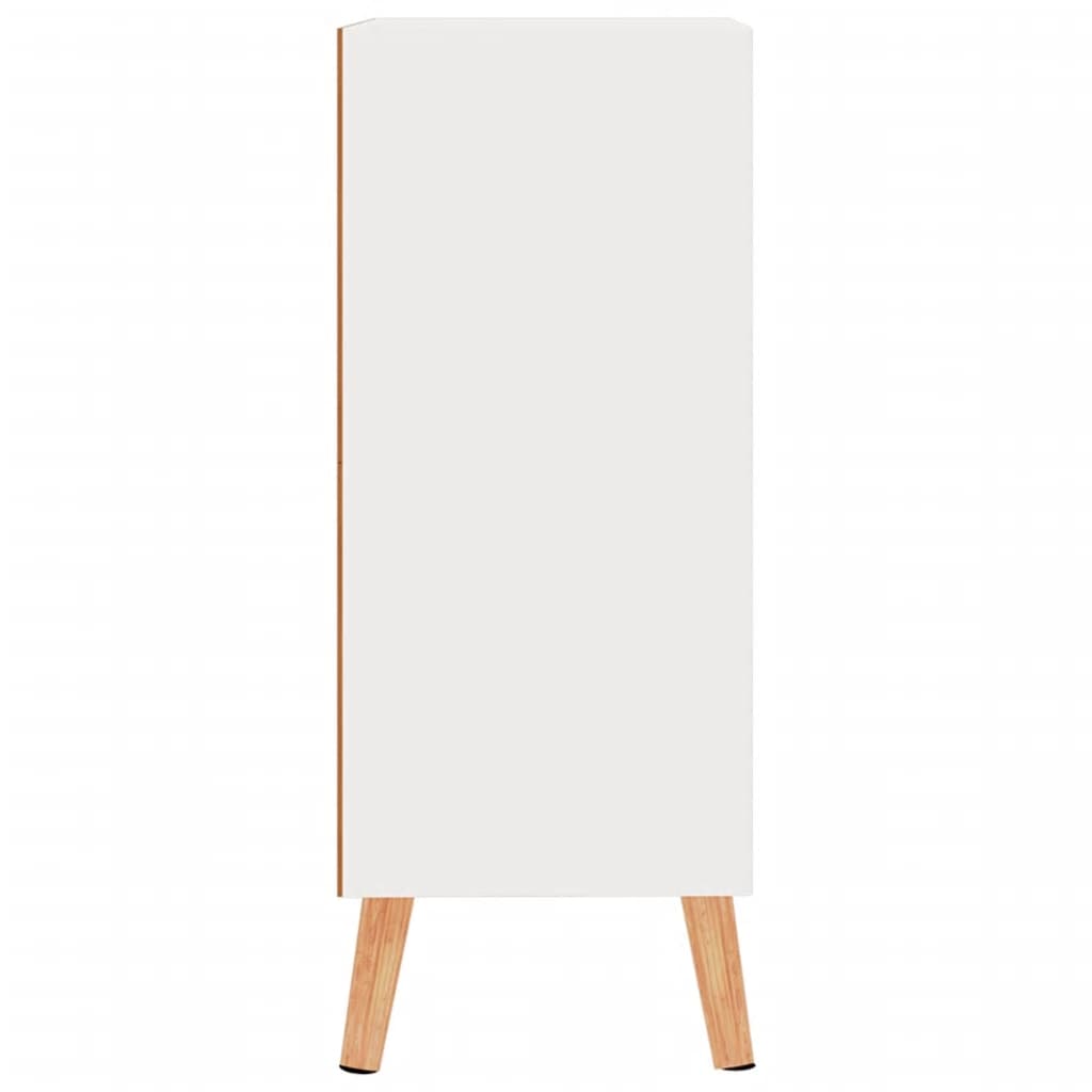 vidaXL Servantă, alb extralucios, 60x30x72 cm, lemn prelucrat vidaXL Servantă, alb extralucios, 60x30x72 cm, lemn prelucrat