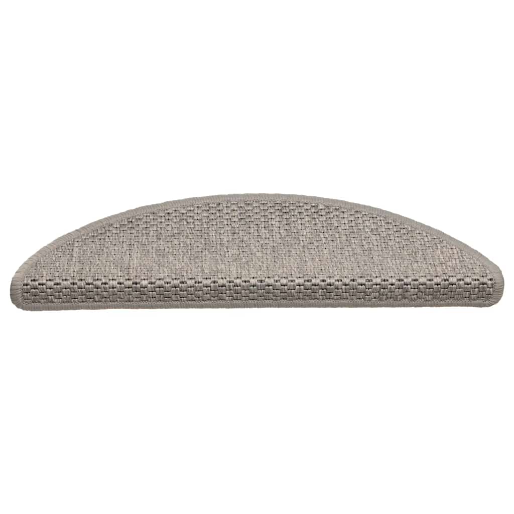 vidaXL Covorașe scări autoadezive 15 buc argintiu 56x17x3 aspect sisal vidaXL Covorașe scări autoadezive 15 buc argintiu 56x17x3 aspect sisal