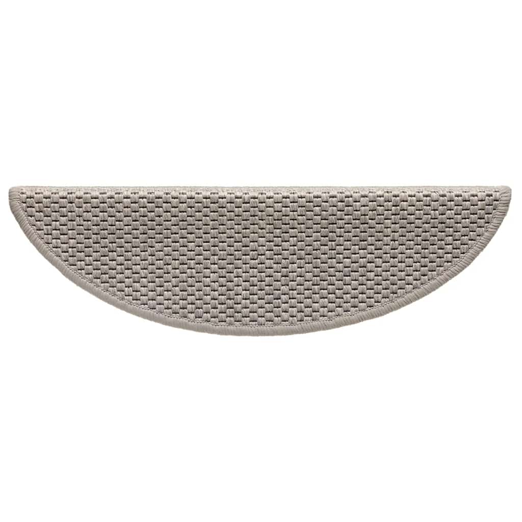 vidaXL Covorașe scări autoadezive 15 buc argintiu 56x17x3 aspect sisal vidaXL Covorașe scări autoadezive 15 buc argintiu 56x17x3 aspect sisal