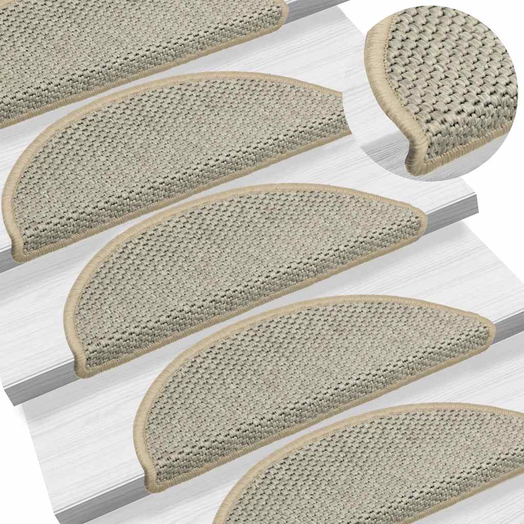 vidaXL Covorașe scări autoadezive 15 buc. verde 56x17x3cm aspect sisal vidaXL Covorașe scări autoadezive 15 buc. verde 56x17x3cm aspect sisal