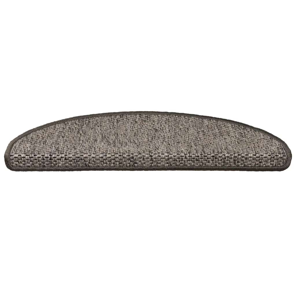 vidaXL Covorașe autoadezive de scări 15 buc. maro bej 65x21x4cm sisal vidaXL Covorașe autoadezive de scări 15 buc. maro bej 65x21x4cm sisal