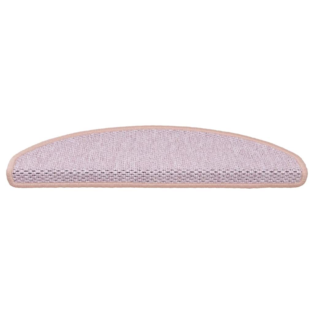 vidaXL Covorașe scări autoadezive 15 buc. roz 65x21x4 cm aspect sisal vidaXL Covorașe scări autoadezive 15 buc. roz 65x21x4 cm aspect sisal