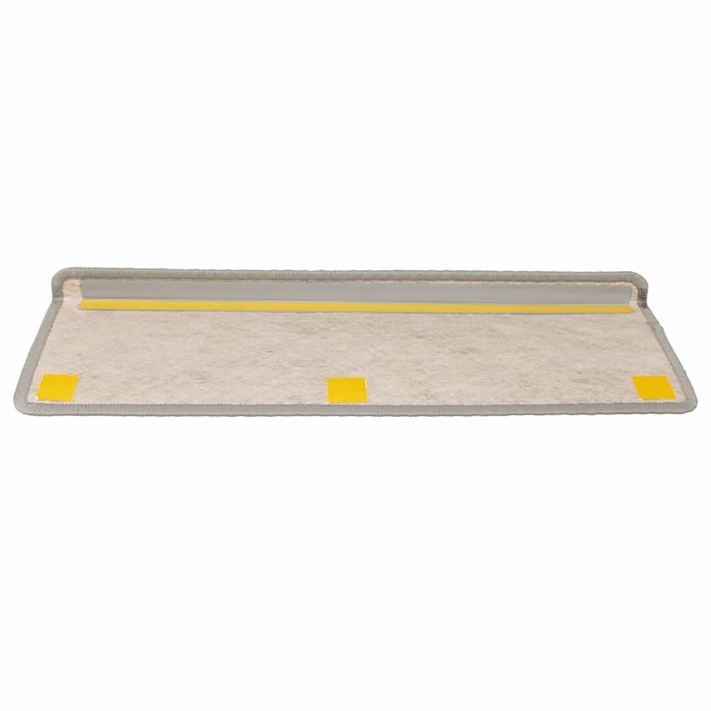 vidaXL Covorașe autoadezive scări, 15 buc., argintiu, 65x21x4cm, sisal vidaXL Covorașe autoadezive scări, 15 buc., argintiu, 65x21x4cm, sisal