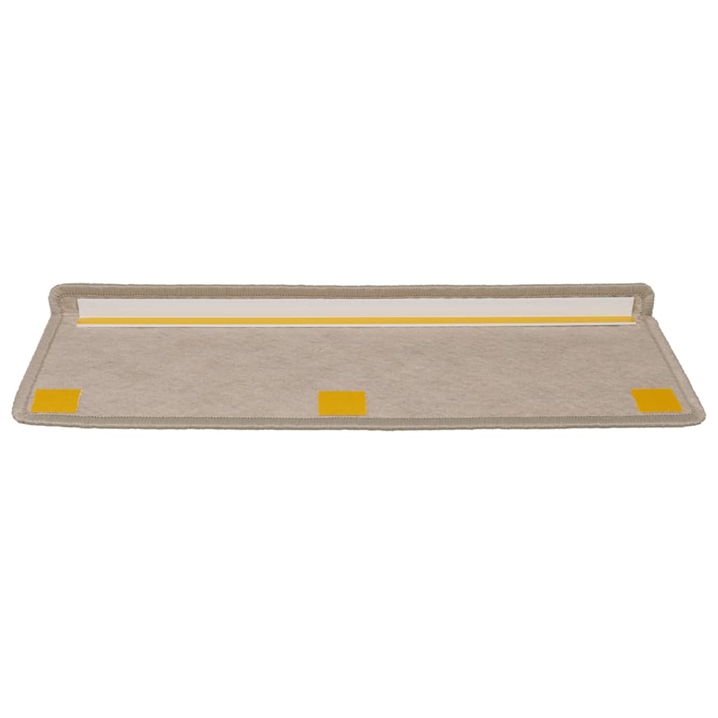 vidaXL Covorașe scări autoadezive, 15 buc. bej 65x21x4 cm aspect sisal vidaXL Covorașe scări autoadezive, 15 buc. bej 65x21x4 cm aspect sisal