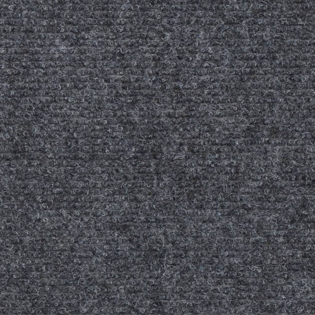 vidaXL Covorașe autoadezive pentru scări, 15 buc., 60x25 cm, gri deschis, dreptunghiulare