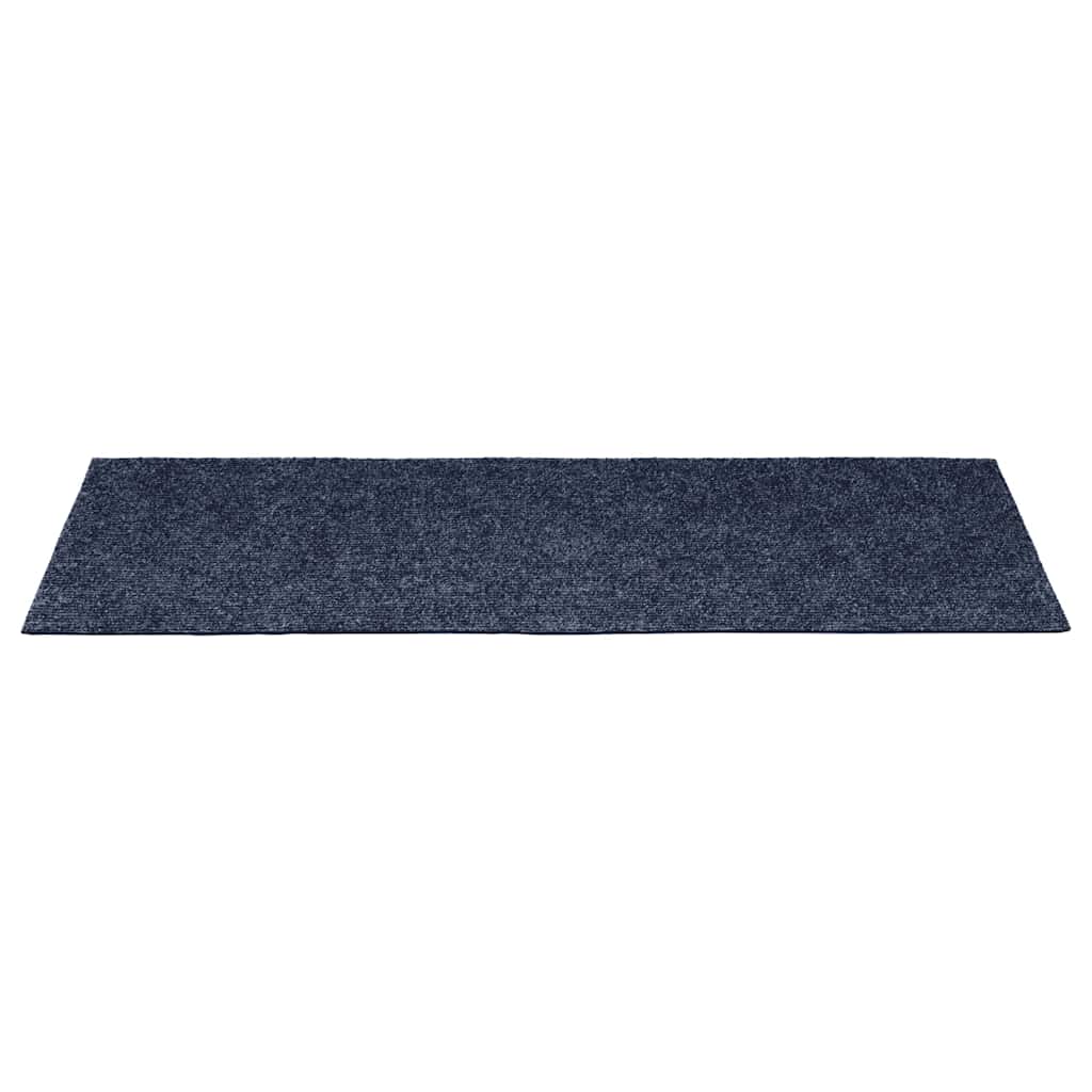 vidaXL Covorașe autoadezive pentru scări, 15 buc., 60x25 cm, gri-albastru, dreptunghiulare vidaXL Covorașe autoadezive pentru scări, 15 buc., 60x25 cm, gri-albastru, dreptunghiulare