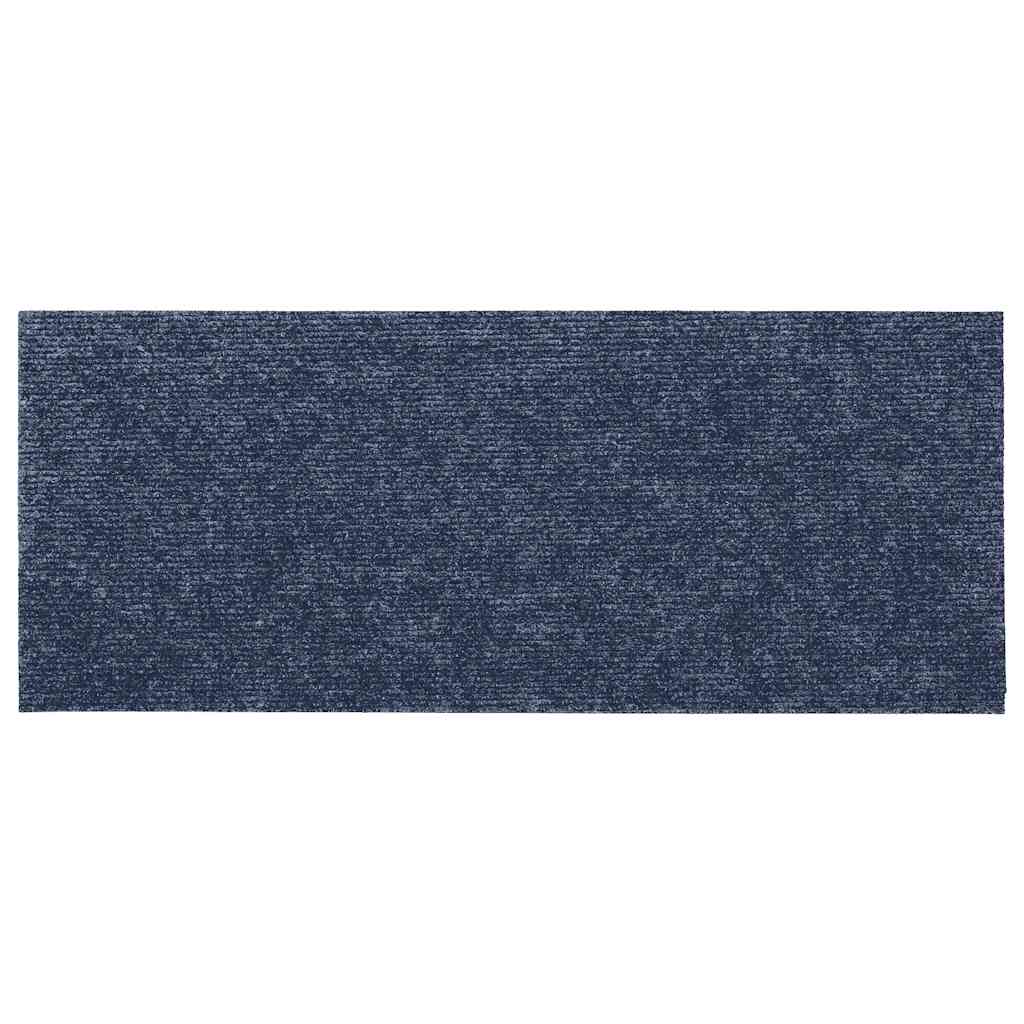 vidaXL Covorașe autoadezive pentru scări, 15 buc., 60x25 cm, gri-albastru, dreptunghiulare vidaXL Covorașe autoadezive pentru scări, 15 buc., 60x25 cm, gri-albastru, dreptunghiulare