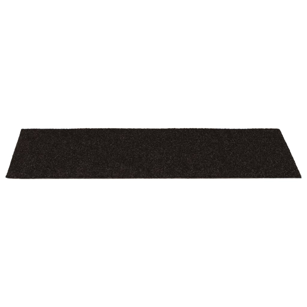 vidaXL Covorașe autoadezive pentru scări, 15 buc., 60x25 cm, maro închis, dreptunghiulare vidaXL Covorașe autoadezive pentru scări, 15 buc., 60x25 cm, maro închis, dreptunghiulare