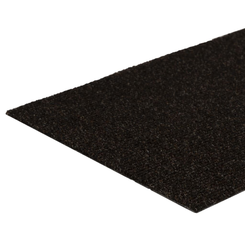 vidaXL Covorașe autoadezive pentru scări, 15 buc., 60x25 cm, maro închis, dreptunghiulare vidaXL Covorașe autoadezive pentru scări, 15 buc., 60x25 cm, maro închis, dreptunghiulare