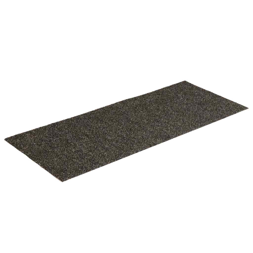 vidaXL Covorașe pentru scări autoadezive, 15 buc., 60x25 cm, antracit, dreptunghiulare vidaXL Covorașe pentru scări autoadezive, 15 buc., 60x25 cm, antracit, dreptunghiulare