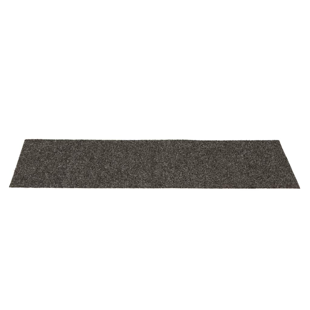 vidaXL Covorașe pentru scări autoadezive, 15 buc., 60x25 cm, antracit, dreptunghiulare vidaXL Covorașe pentru scări autoadezive, 15 buc., 60x25 cm, antracit, dreptunghiulare
