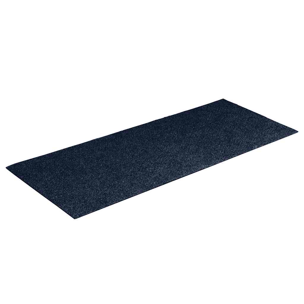 vidaXL Covorașe autoadezive pentru scări, 15 buc., 60x25 cm, dreptunghiulare, bleumarin