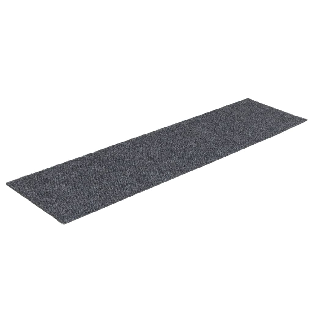 vidaXL Covorașe pentru scări autoadezive, 15 buc., 76x20 cm, gri deschis, dreptunghiulare vidaXL Covorașe pentru scări autoadezive, 15 buc., 76x20 cm, gri deschis, dreptunghiulare