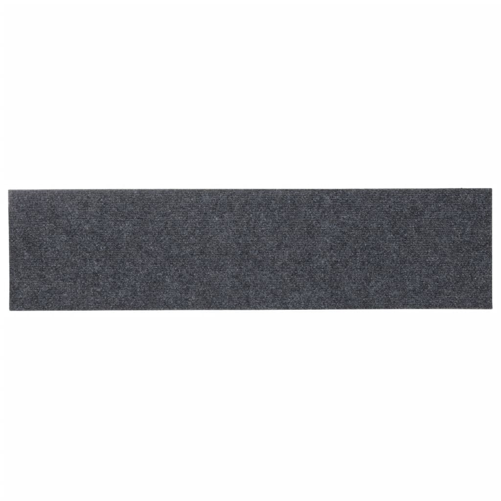 vidaXL Covorașe pentru scări autoadezive, 15 buc., 76x20 cm, gri deschis, dreptunghiulare vidaXL Covorașe pentru scări autoadezive, 15 buc., 76x20 cm, gri deschis, dreptunghiulare