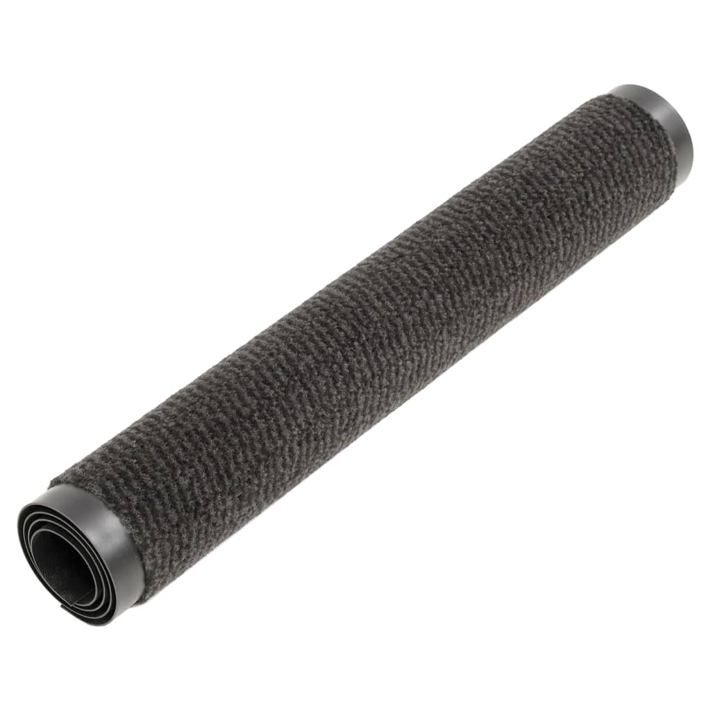 vidaXL Covoraș cu smocuri, negru, 60x180 cm vidaXL Covoraș cu smocuri, negru, 60x180 cm