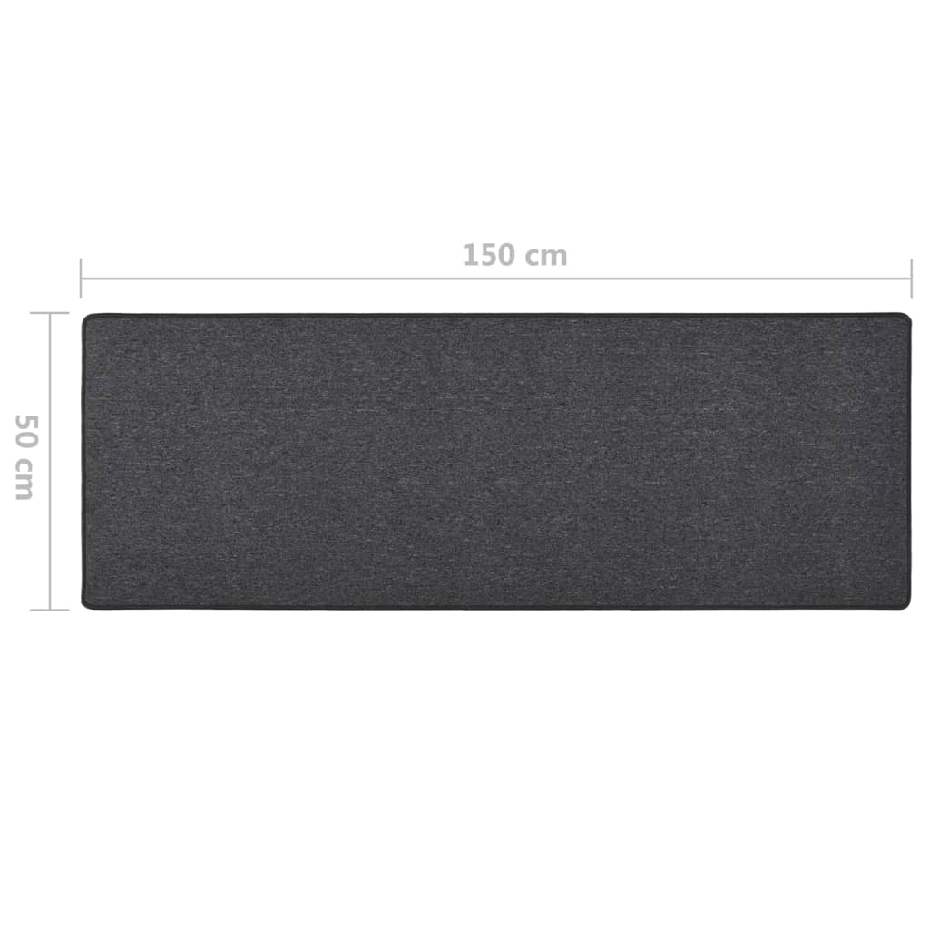 vidaXL Covor traversă, antracit, 50x150 cm vidaXL Covor traversă, antracit, 50x150 cm