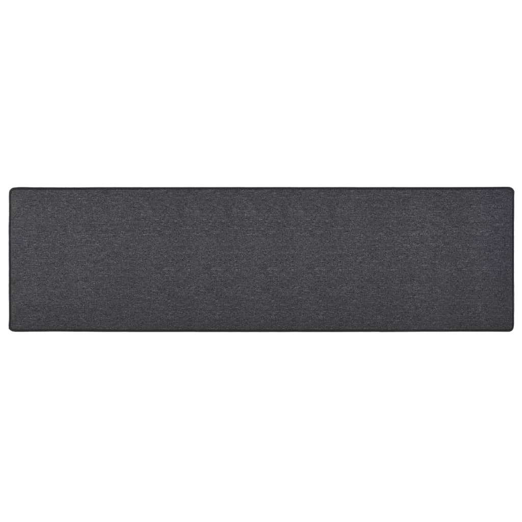 vidaXL Covor traversă, antracit, 50x200 cm vidaXL Covor traversă, antracit, 50x200 cm