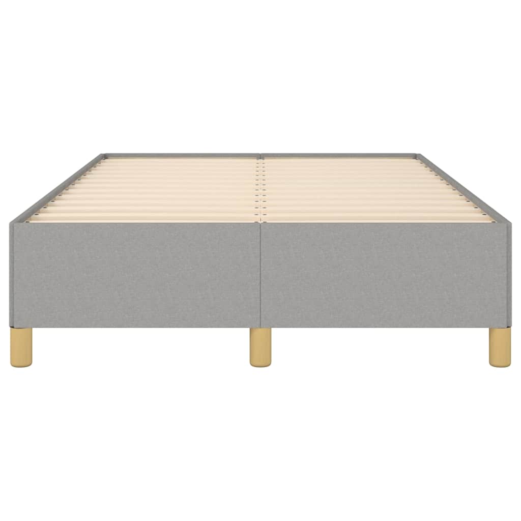 vidaXL Cadru de pat fără saltea țesătură gri deschis 120x190 cm