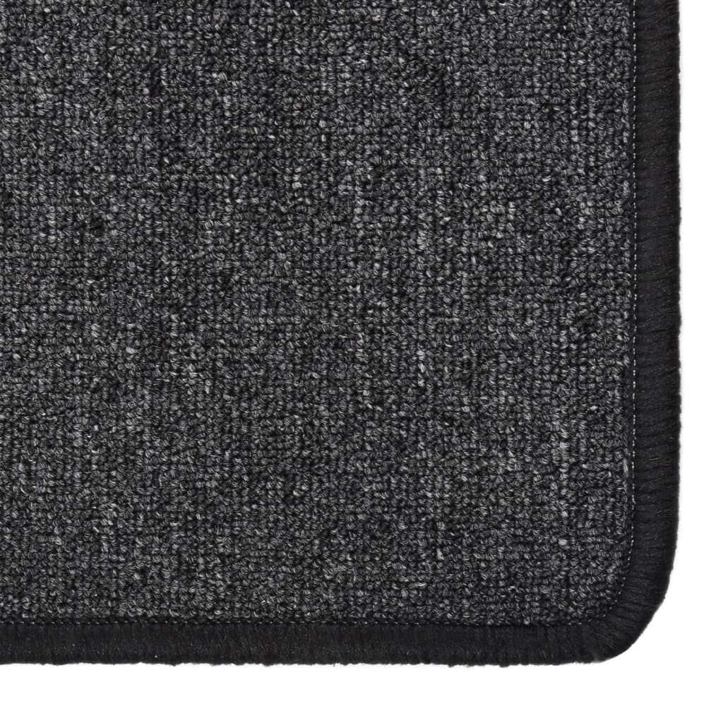 vidaXL Covor traversă, antracit, 80x400 cm vidaXL Covor traversă, antracit, 80x400 cm