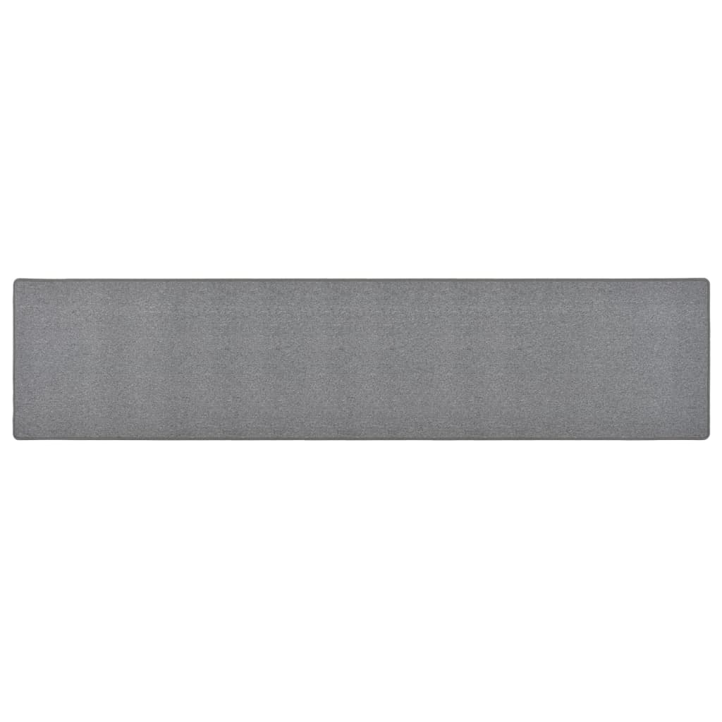 vidaXL Covor traversă, gri închis, 50x250 cm vidaXL Covor traversă, gri închis, 50x250 cm