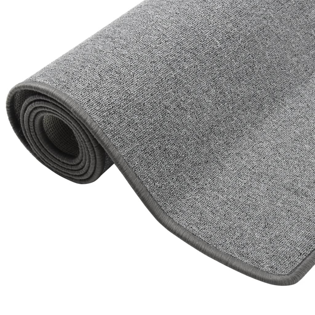 vidaXL Covor traversă, gri închis, 80x250 cm vidaXL Covor traversă, gri închis, 80x250 cm
