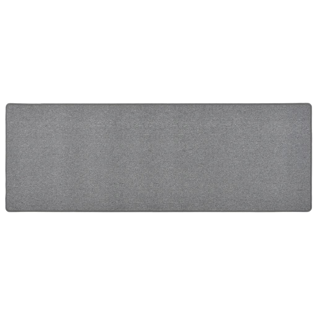 vidaXL Covor traversă, gri închis, 80x250 cm vidaXL Covor traversă, gri închis, 80x250 cm
