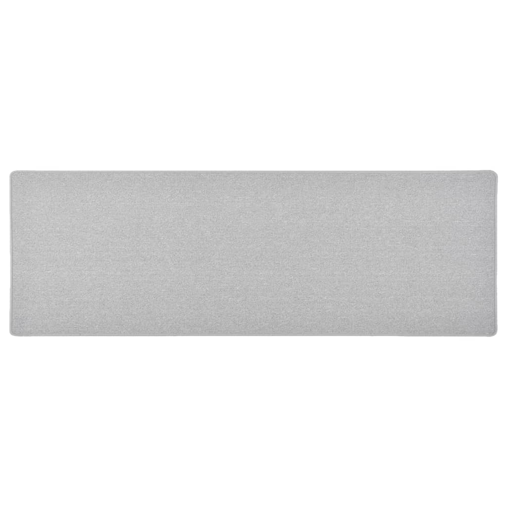 vidaXL Covor traversă, gri deschis, 50x150 cm