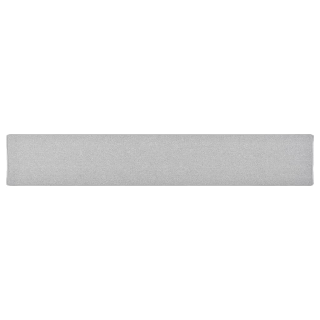 vidaXL Covor traversă, gri deschis, 50x300 cm vidaXL Covor traversă, gri deschis, 50x300 cm