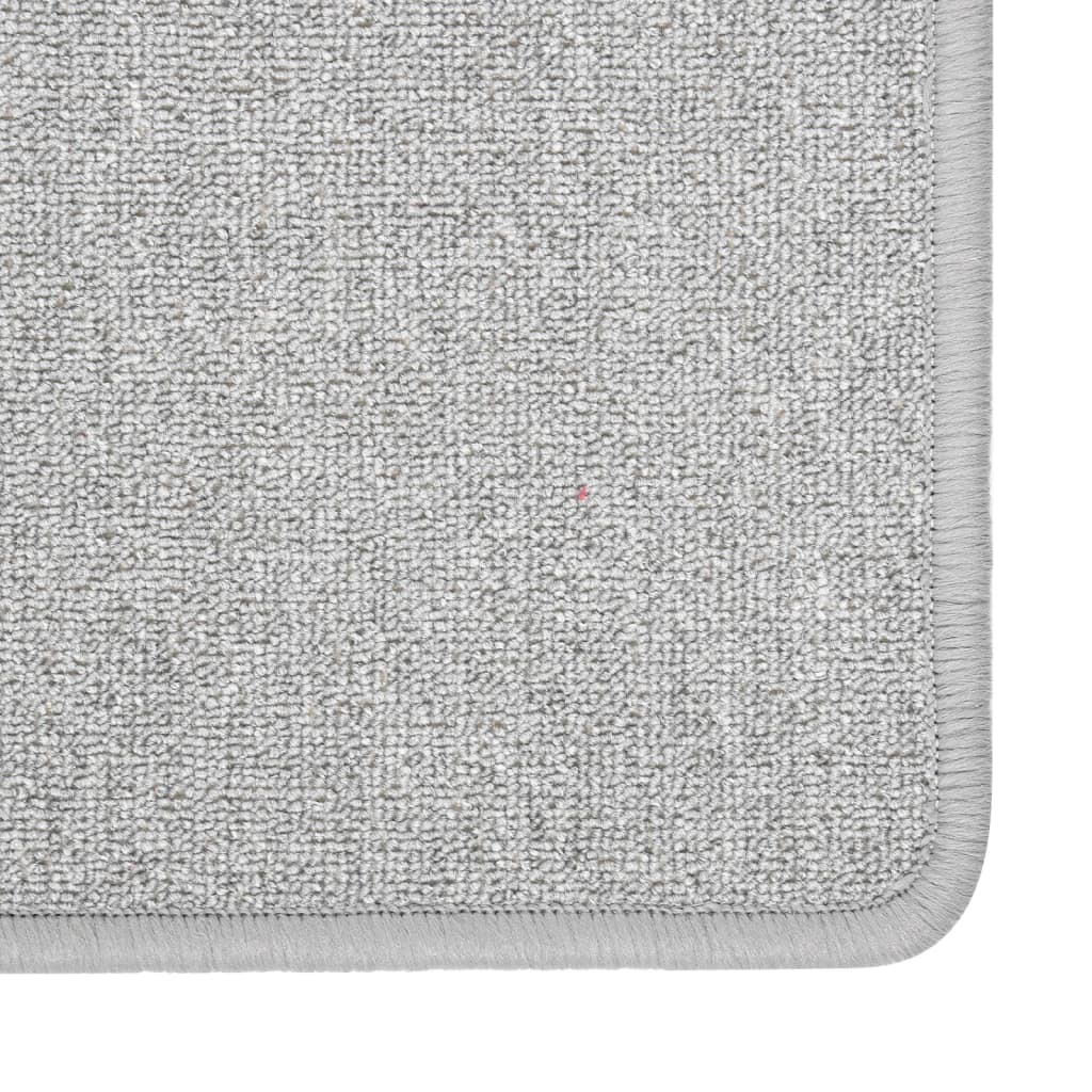 vidaXL Covor traversă, gri deschis, 80x300 cm vidaXL Covor traversă, gri deschis, 80x300 cm