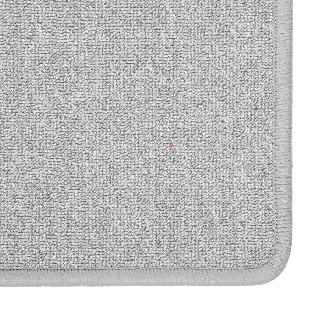 vidaXL Covor traversă, gri deschis, 80x400 cm vidaXL Covor traversă, gri deschis, 80x400 cm