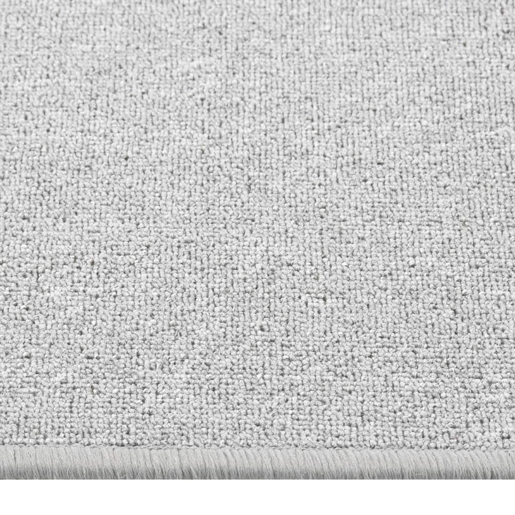 vidaXL Covor traversă, gri deschis, 80x400 cm vidaXL Covor traversă, gri deschis, 80x400 cm