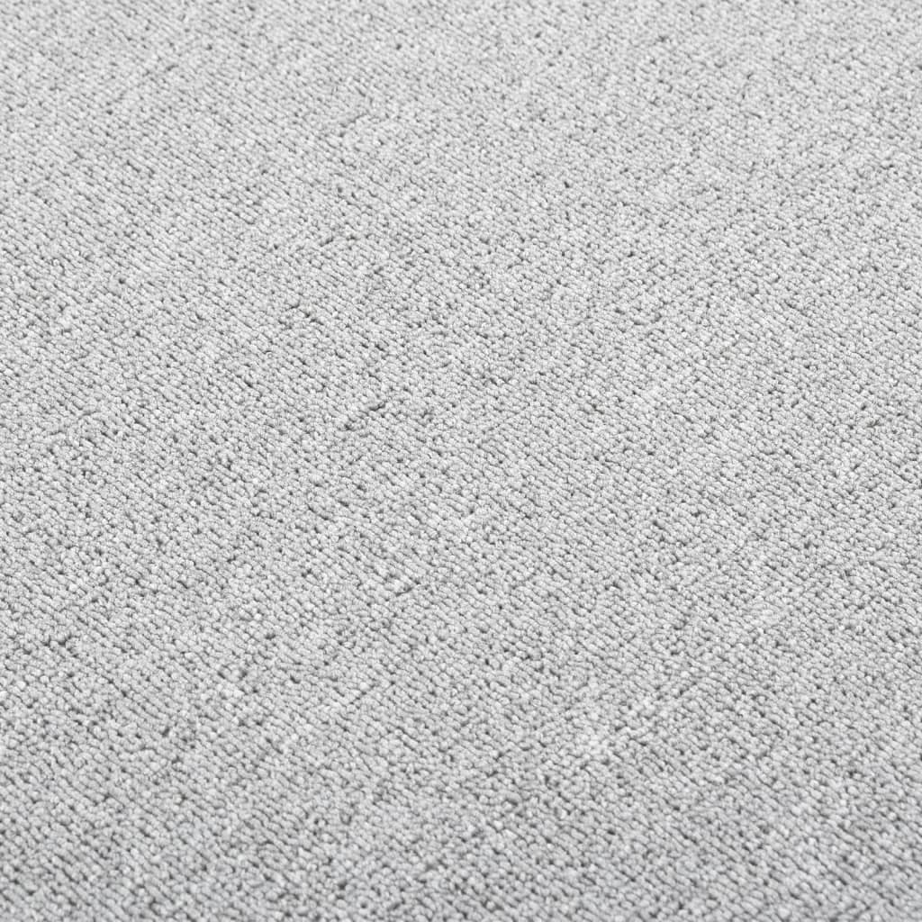 vidaXL Covor traversă, gri deschis, 80x400 cm vidaXL Covor traversă, gri deschis, 80x400 cm