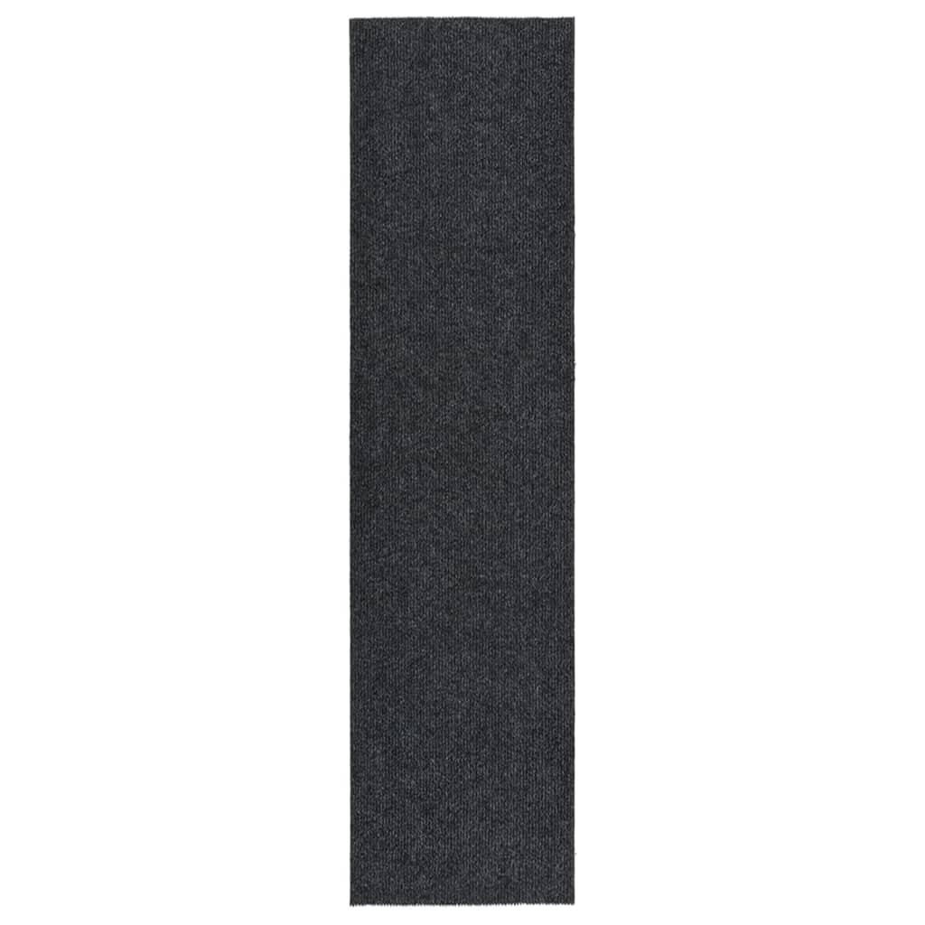 vidaXL Covor traversă de captare a murdăriei, antracit, 100x400 cm vidaXL Covor traversă de captare a murdăriei, antracit, 100x400 cm