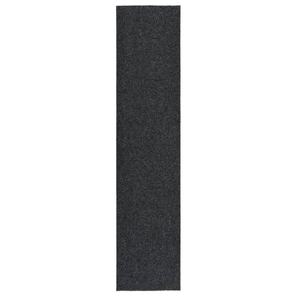 vidaXL Covor traversă de captare a murdăriei, antracit, 100x450 cm vidaXL Covor traversă de captare a murdăriei, antracit, 100x450 cm