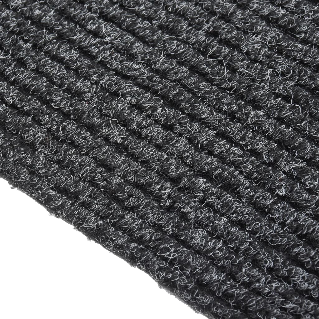 vidaXL Covor traversă de captare a murdăriei, antracit, 100x500 cm vidaXL Covor traversă de captare a murdăriei, antracit, 100x500 cm