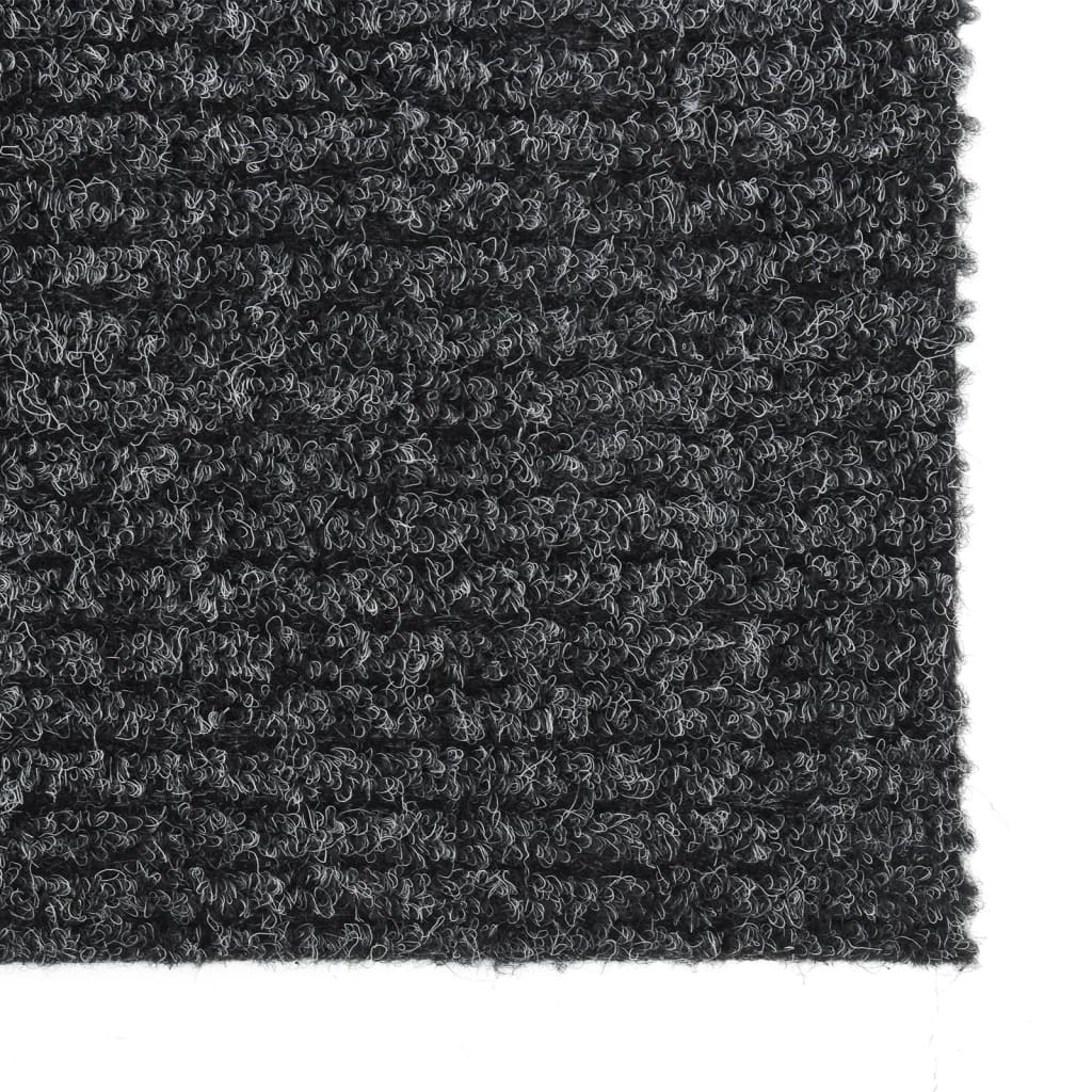 vidaXL Covor traversă de captare a murdăriei, antracit, 100x500 cm vidaXL Covor traversă de captare a murdăriei, antracit, 100x500 cm