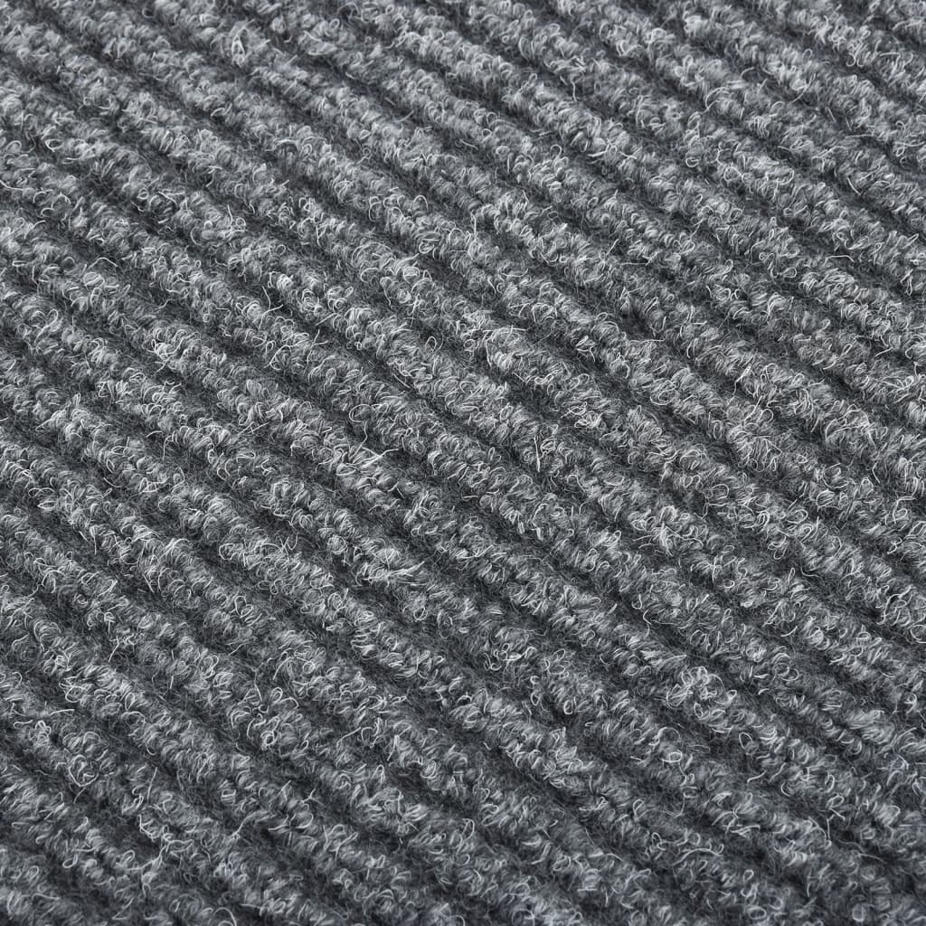 vidaXL Covor traversă de captare a murdăriei, gri, 100x100 cm vidaXL Covor traversă de captare a murdăriei, gri, 100x100 cm