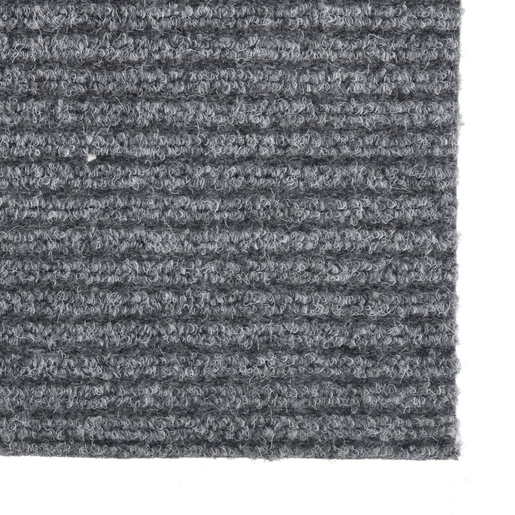 vidaXL Covor traversă de captare a murdăriei, gri, 100x100 cm vidaXL Covor traversă de captare a murdăriei, gri, 100x100 cm