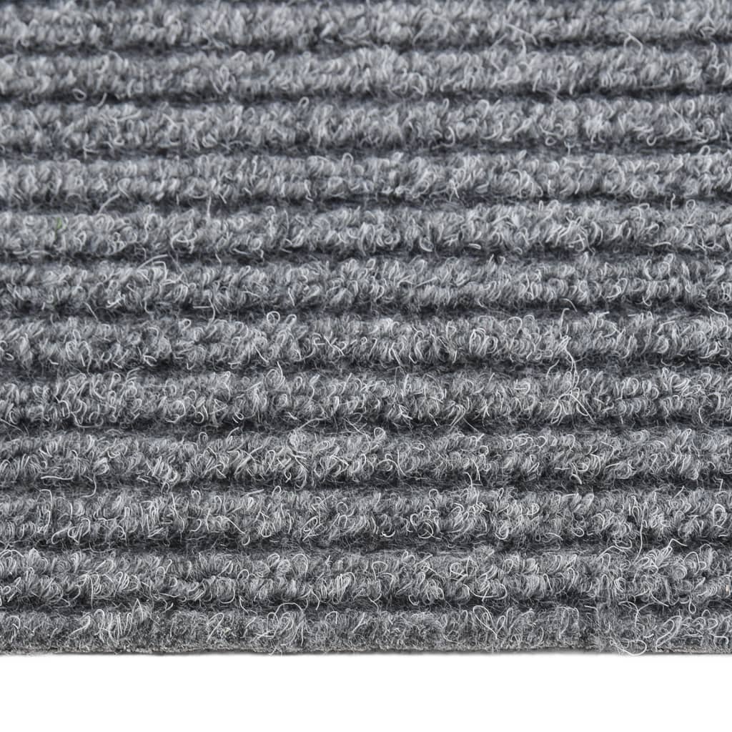 vidaXL Covor traversă de captare a murdăriei, gri, 100x100 cm vidaXL Covor traversă de captare a murdăriei, gri, 100x100 cm