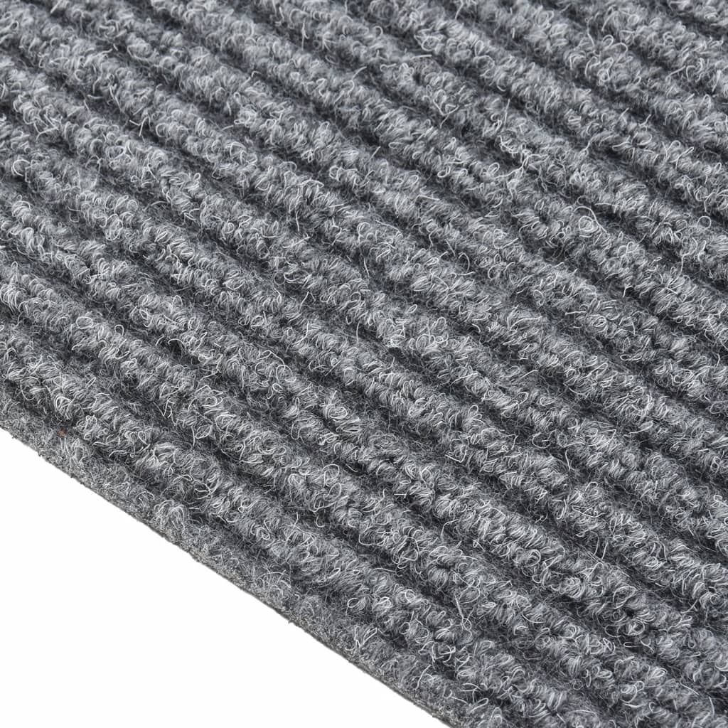 vidaXL Covor traversă de captare a murdăriei, gri, 100x100 cm vidaXL Covor traversă de captare a murdăriei, gri, 100x100 cm