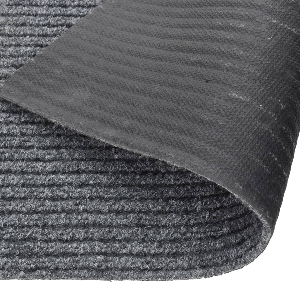 vidaXL Covor de captare a murdăriei, gri, 100x300 cm vidaXL Covor de captare a murdăriei, gri, 100x300 cm